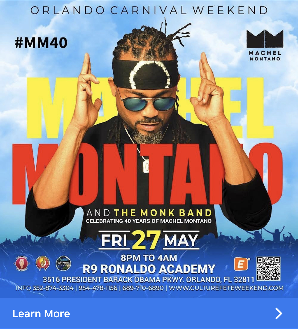 Machel Montano and the Monk Band - Orlando Carnival Weekend