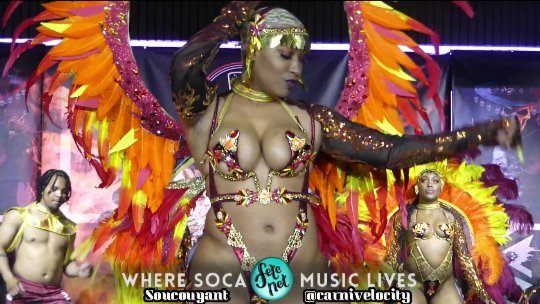 @torontocarnival.ca 2023
•
Host: @KevinCarringtonTheVoice 
•
BAND: Lavway Mas @lavwaymas
•
THEME: Then & Now
•
Section 07: 'Soucouyant' by @carnivelocity

Models: @carnivalmodelro