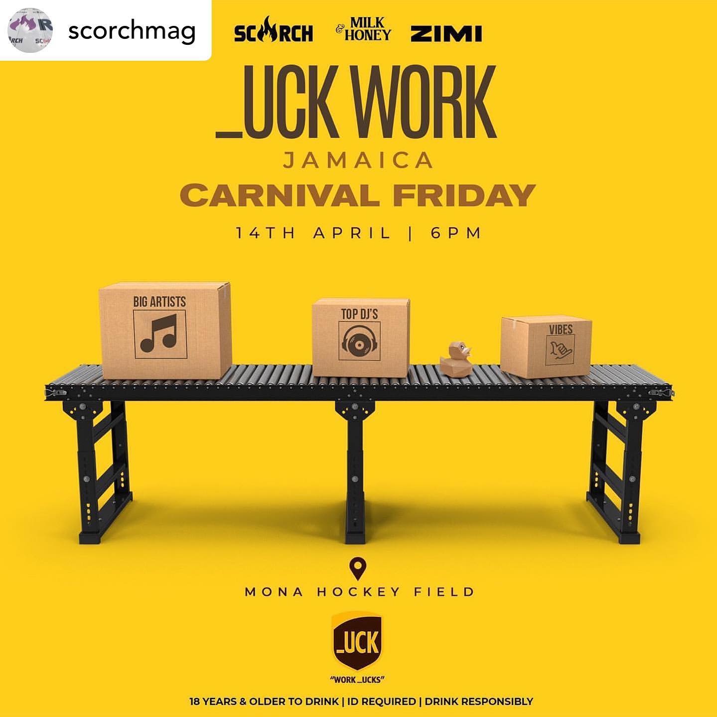 I came to see everybody when they wild 

Who’s Ready for _UCK WORK? .

🗓️ Friday April 15. 2023
Mona Hockey Field
 6PM-12AM
🎟️ [www.islandetickets.com/event/Duckworkja23]

🇯🇲