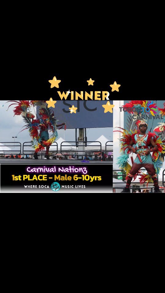 footage
Junior Male Individual Results
@torontocarnival.ca
•
Position: 1st PLACE - WINNER (6-10 years) Male
•
Band: @lilnationz @cnzinc
•
Theme: Let's Go... around the world in 50 days
•
Portrail: Tenryu-ji - The Great Temple of the Heavenly Dragon
•
Masquerader: Christopher
•