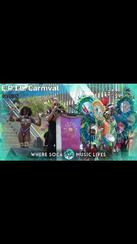 The Official launch of Toronto Caribbean Carnival at Nathan Phillips Square @torontocarnival.ca

Official voice of the festival: @skfthechamp

Band No. 6: @e.p.i.c.carnival
Theme: PASSION